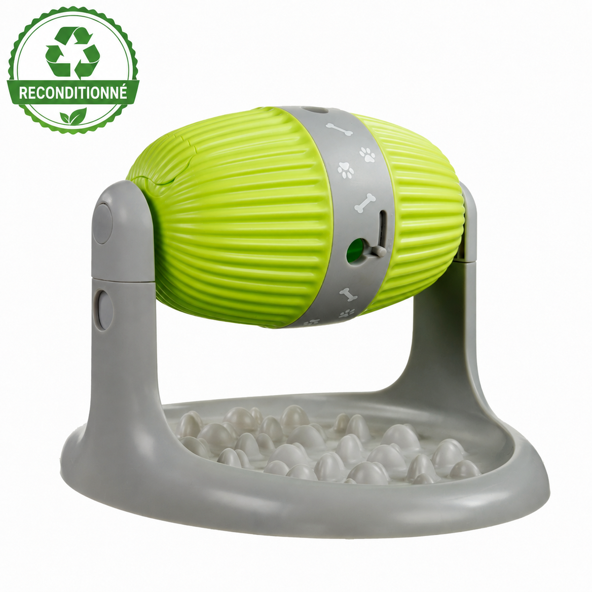 Starlyf Pet Slow Feeder 2-en-1 – Gamelle anti-glouton et distributeur de croquettes