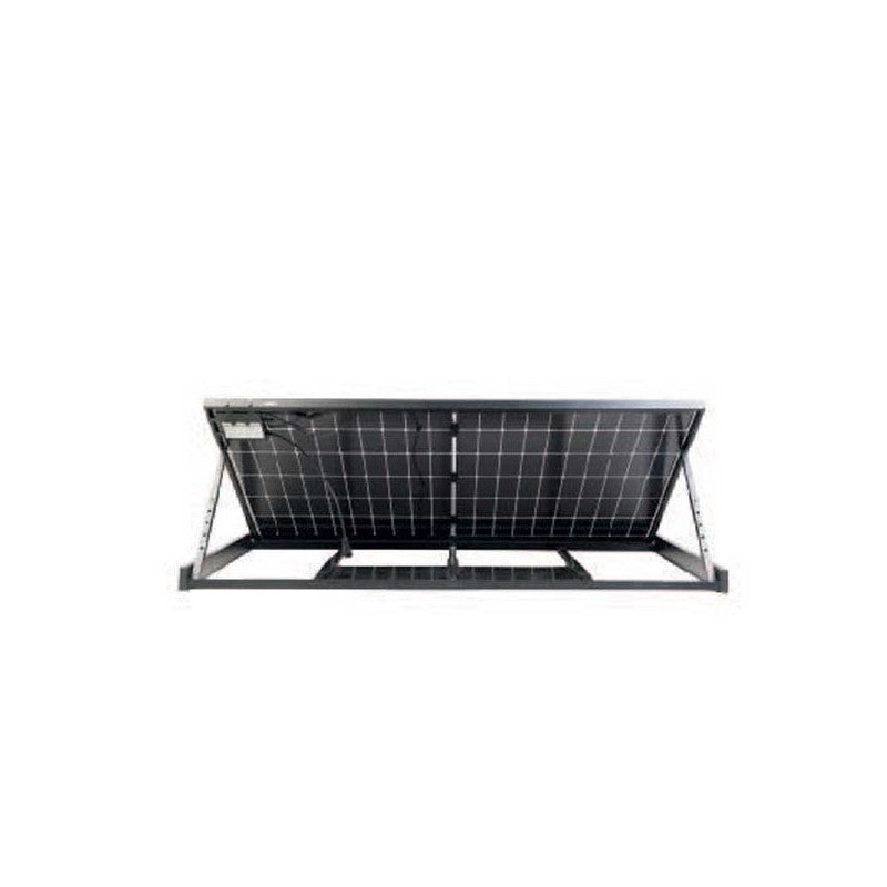 Panneau Solenso DARWIN 400 Wc vu de côté avec structure